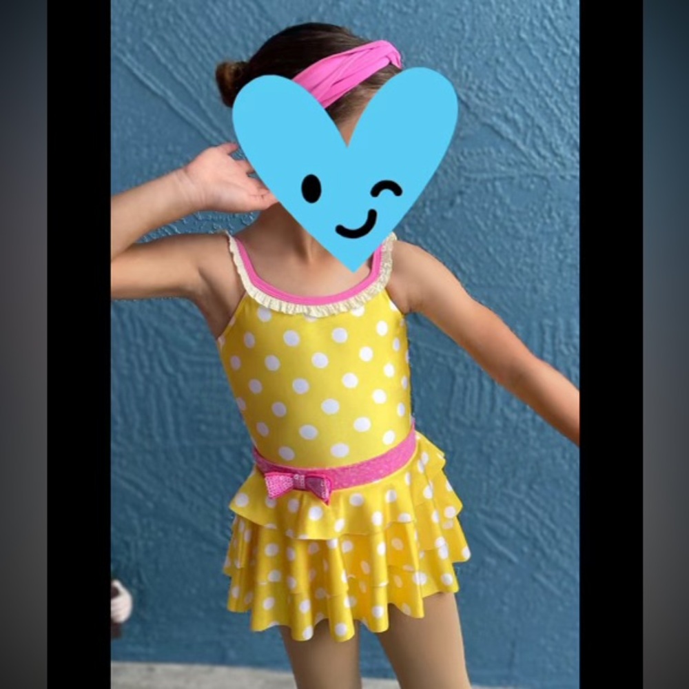 Tiny bathing beauty costume